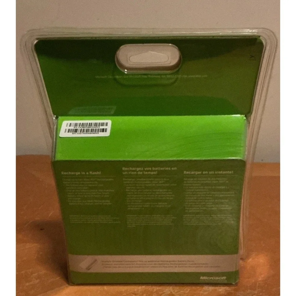Microsoft Xbox 360 Live‎ Quick Charge Kit (White) New/Sealed